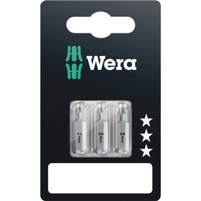 Bit 1x TX10x25, TX15x25, TX20x25mm, TORX®, up. šestihran 1/4´´, 867/1 SB, WERA, 073375
