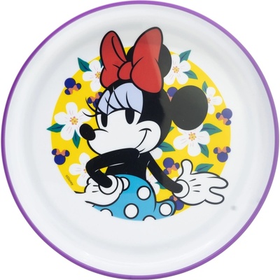 Stor Чинийка с неплъзгаща основа Stor - Premium, Minnie Sunshine (81292)