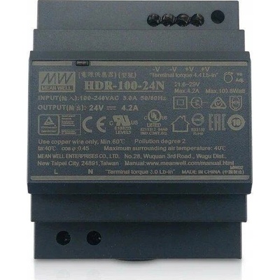 Napájecí zdroj HDR-100-24N 100W 24V 4.2A