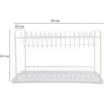 СУШИЛНИК ЗА ЧИНИИ 2 НИВА БЯЛО (П57)