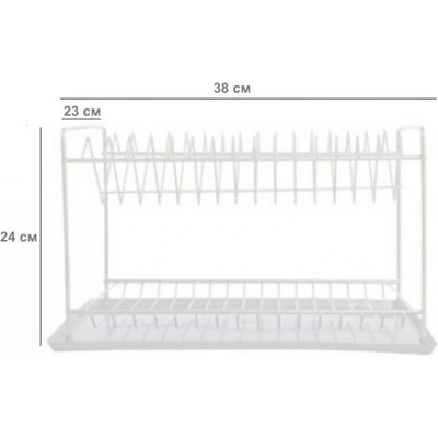 СУШИЛНИК ЗА ЧИНИИ 2 НИВА БЯЛО (П57)