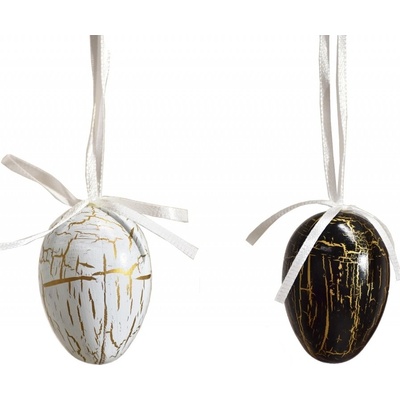 Lepaso Plastová vajíčka na zavěšení, s/12, 6 cm