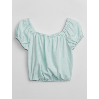 GAP 603195-00 dětský top s krátkým rukávem modrá