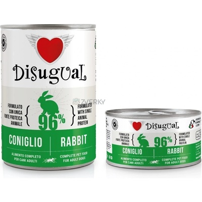 Disugual Dog Mono Rabbit 400 g