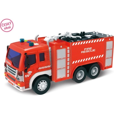 Wiky Auto hasičské se stříkačkou a efekty 28 cm český obal