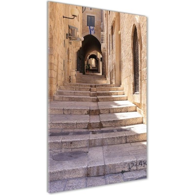 Vertikálny fotoobraz na skle Jeruzalem Izrael 50x100 cm