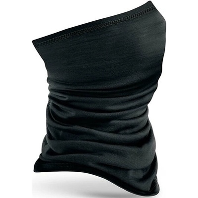Beechfield nákrčník merino B916 Black