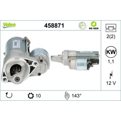 Startér VALEO 458871