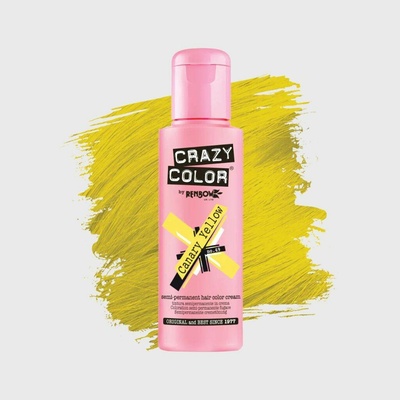 Crazy Color Canary Yellow No.49 barva na vlasy 100 ml