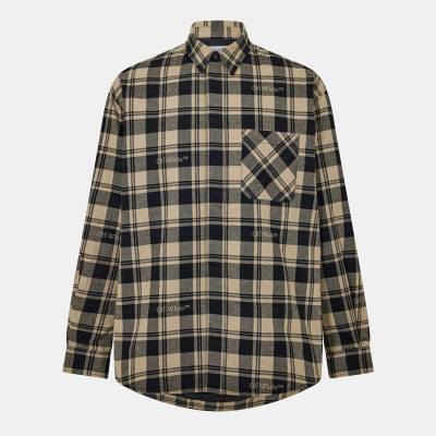 OFF WHITE Men's - Overshirt - Beige/Black