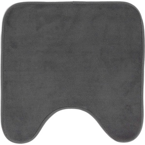 douceur d'intérieur Антрацитен килим за баня WC 45x45 cm Vitamine - douceur d'intérieur (6GMB268GR)