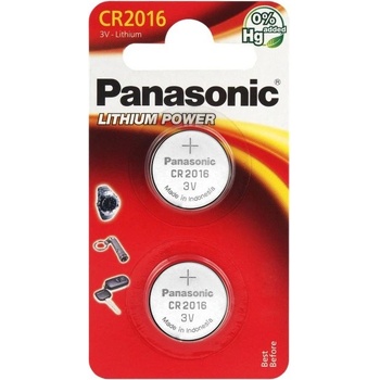 Panasonic CR2016 2ks CR-2016EL/2B