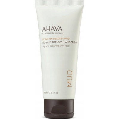 Ahava LeaveOn Deadsea Mud Intenzivní bahenní krém na ruce 100 ml