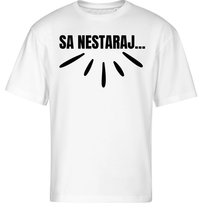 Stymio tričko Sa nestaraj... biela