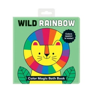 Wild Rainbow Color Magic Bath Book | MUDPUPPY (ISBN: 9780735370395)