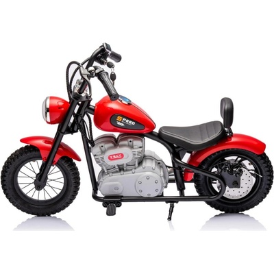 andos chopper Bandit Dětská elektrická motorka 24v/250w červená
