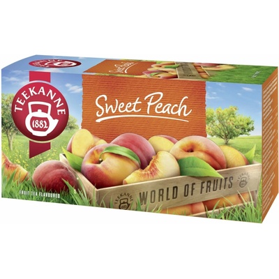 TEEKANNE Sweet Peach World of Fruits 20 vrecúšok 45 g