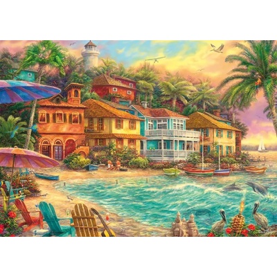 Schmidt Spiele - Puzzle Pinson: Island Life - 1 000 piese