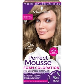 Schwarzkopf Perfect Mousse Трайна мус боя без амоняк 388 ml
