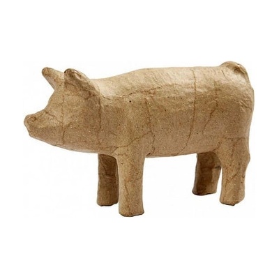 décopatch Kartonový předmět XS prasátko 10x6x4,5cm