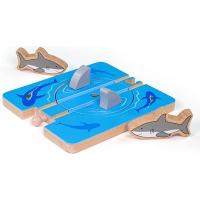 Bigjigs Rail Drevené koľaje Vír so žralokmi
