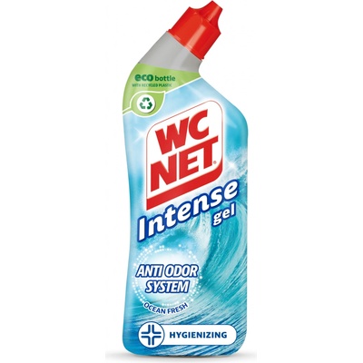 WC Net Intense Gel gelový WC čistič Ocean Fresh 750 ml