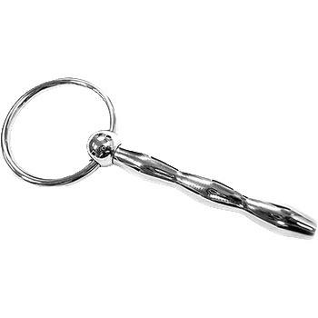 ostatní ROUGE Stainless Steel Hollow Ribbed Urethral Probe