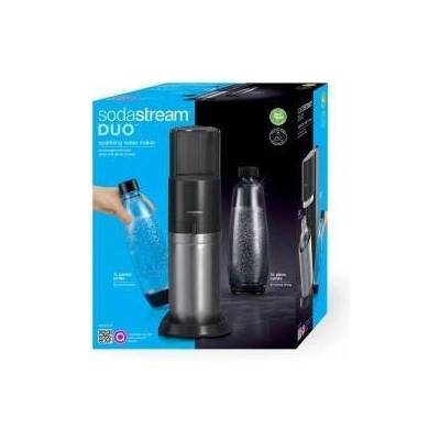 SodaStream Wassersprudler Duo Titan 1+1 (inkl. Glasflasche, Kunststoffflasche, CO? -Zylinder)
