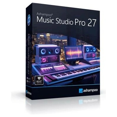 Ashampoo Music Studio Pro 27 – Zbozi.Blesk.cz