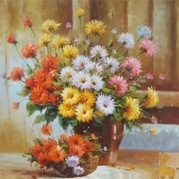 Image 1 of Milena Style Букет цветя - диамантен гоблен