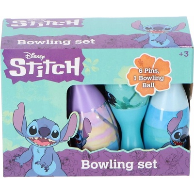 Excellent Dětské kuželky 6 ks Lilo a Stitch