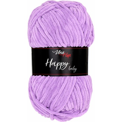 Vlna-hep Příze Happy baby - žinylka Happy baby: NOVINKA - 1063 Lila