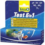 Tetra Test 6in1 - тест на лентички за pH/KH/GH/NO2/NO3/Cl2 (91110003044)