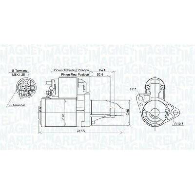 Startér MAGNETI MARELLI 063721452010