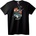 NOONEBRAND Тениска Флорален Хъстъл - 2XL, Black