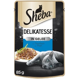 Sheba Pouch in jelly пауч за котка в желе с риба тон 85gr