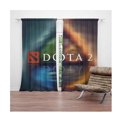 Sablio Závěs DOTA 2 Glow: 2ks 140x250cm