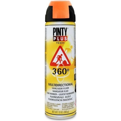 PintyPlus Tech Fluo značkovací sprej oranžový 500 ml – Sleviste.cz