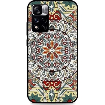 Pouzdro TopQ Xiaomi Redmi Note 11 Pro 3D silikon Barevná mandala