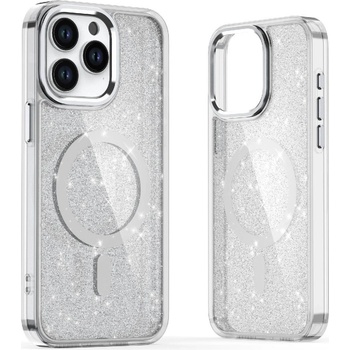HQWear Glitter Case с MagSafe за Samsung Galaxy A36 5G - Бял (5907769375699)