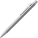 Faber-Castell Химикалка Faber-Castell Neo Shiny, 0.8 mm дебелина на писане, черен цвят на писане, сребриста