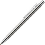 Faber-Castell Химикалка Faber-Castell Neo Shiny, 0.8 mm дебелина на писане, черен цвят на писане, сребриста