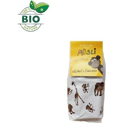 Nebuď hlúpy muesli chrumkavé s čokoládou bio 300 g