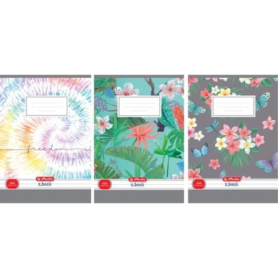 HERLITZ Zošit 444 A4 Ladylike New Batik linajkový