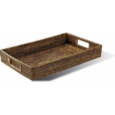 Sambonet Ratanový servírovací podnos kolekce Radici 53x32,5 cm medově hnědá 58233-06