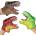 Bigjigs Toys Кукла за ръце Bigjigs - Динозаври, асортимент (SYDHP)