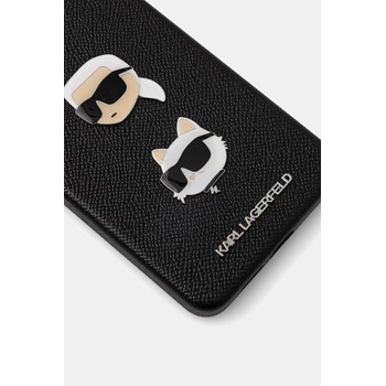 KARL LAGERFELD калъф за телефон от имитация на кожа Samsung Galaxy S26+ (KLHCS26MPSFDHPOK)