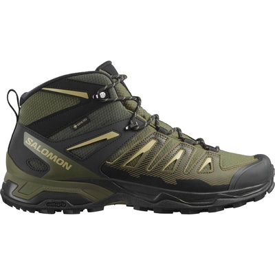 Salomon X Ultra Prime 2 Mid GTX Mens Hiking Boot - Olive/Black