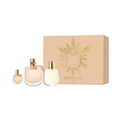 Chloé Комплект за жени Chloe NOMADE - Eau de Parfum 75 мл + 5 мл + Лосион за тяло 100 мл