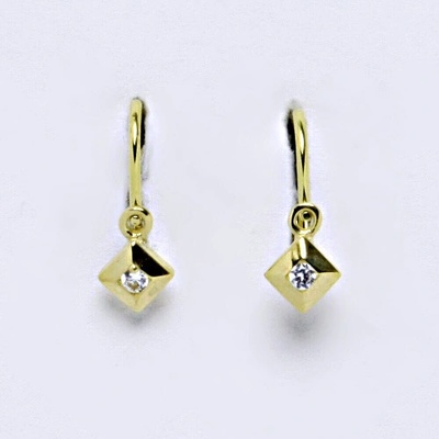 Čištín dětské ze žlutého zlata VE39 BZ